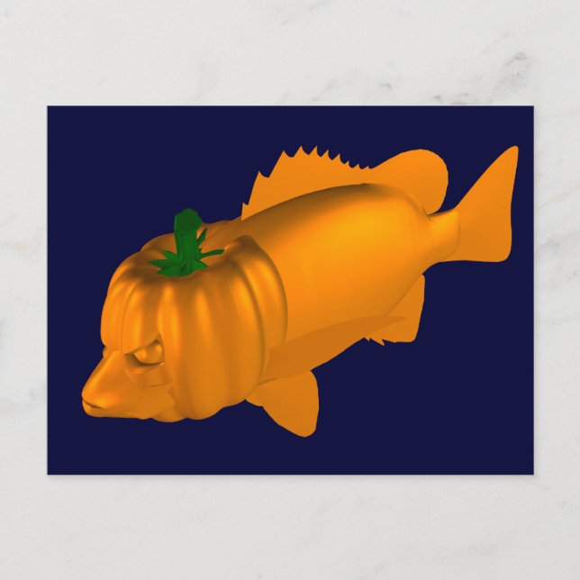 Postal Naranja Mangrove Jack (Anverso)