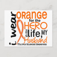 Naranja Para Hero 2 Esclerosis Múltiple MS Esclero