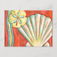 Naranja Rústico Seashells