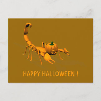 Postal Naranja Scorpion