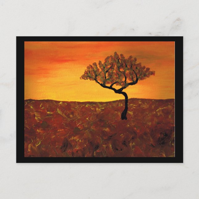 Postal Naranja Sky (Anverso)