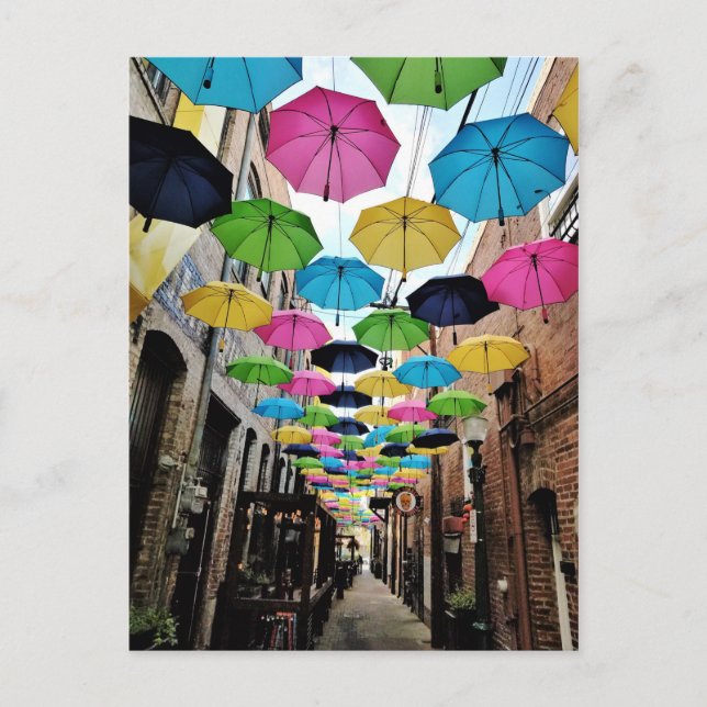 Postal Naranja Street Alley (Anverso)