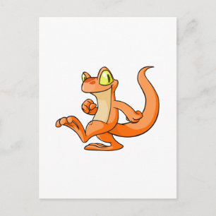 Postal Naranja Techo en una misión