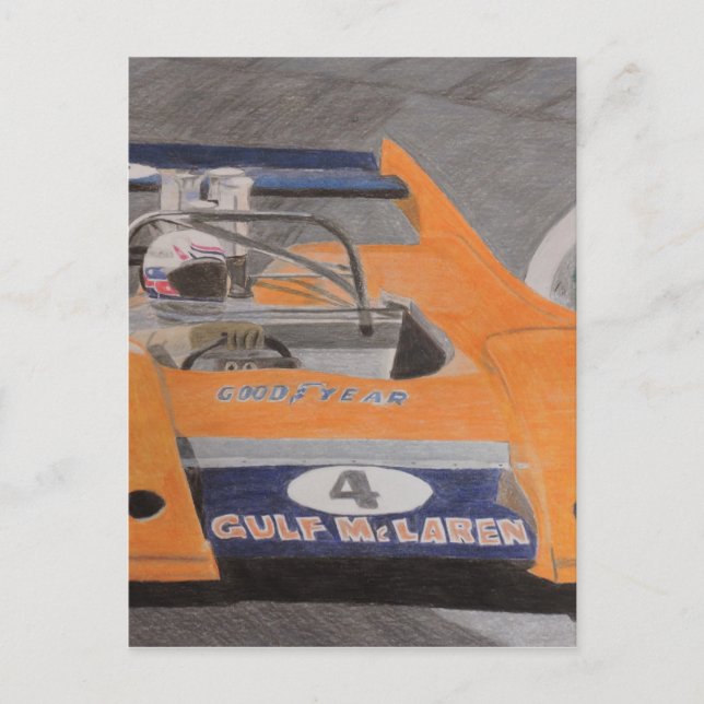 Postal Naranja Thunder (Anverso)