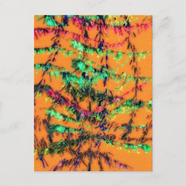 Postal Naranja You Glad (Anverso)