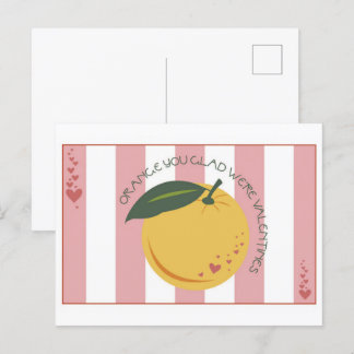 Postal Naranja You Glad