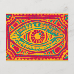 Postal Naranja Zest Gypsies Oye