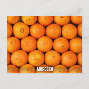 Postal Naranjas en Marrakesh Marruecos
