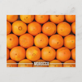 Postal Naranjas en Marrakesh Marruecos