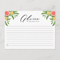 Naranjas y consejos de pomelo para la futura novia