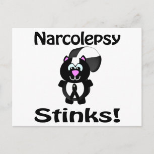 Postal Narcolepsy Stinks Skunk Awardian Design