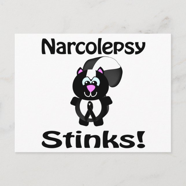 Postal Narcolepsy Stinks Skunk Awardian Design (Anverso)
