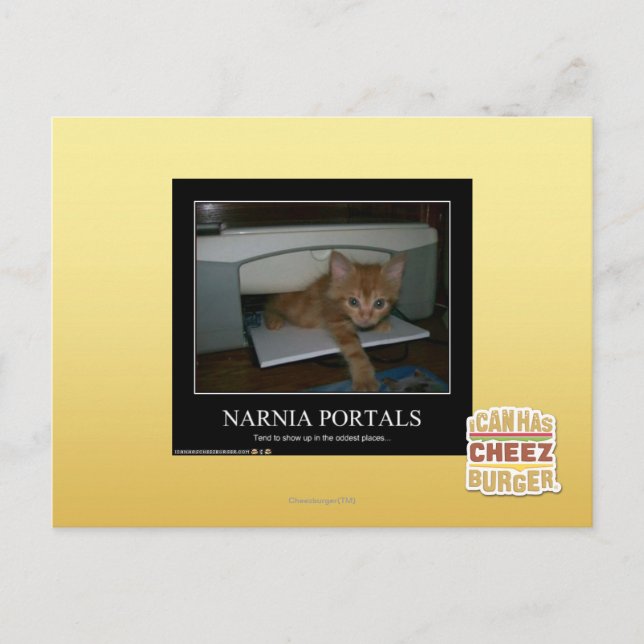 Postal Narnia Portals (Anverso)