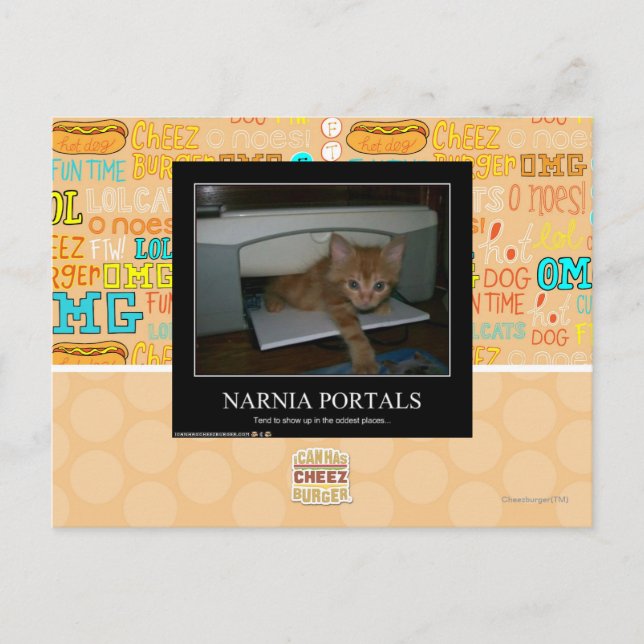 Postal Narnia Portals (Anverso)