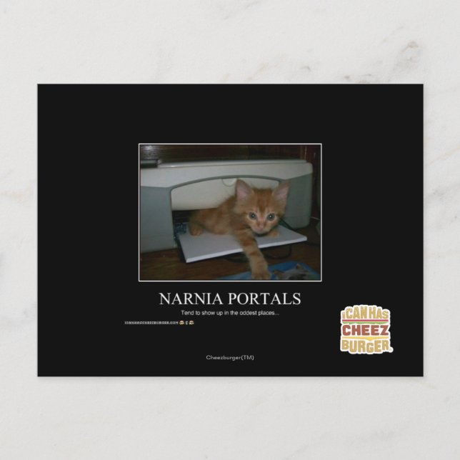 Postal Narnia Portals (Anverso)