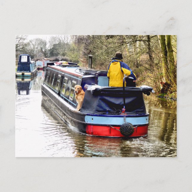 POSTAL NARROWBOAT (Anverso)