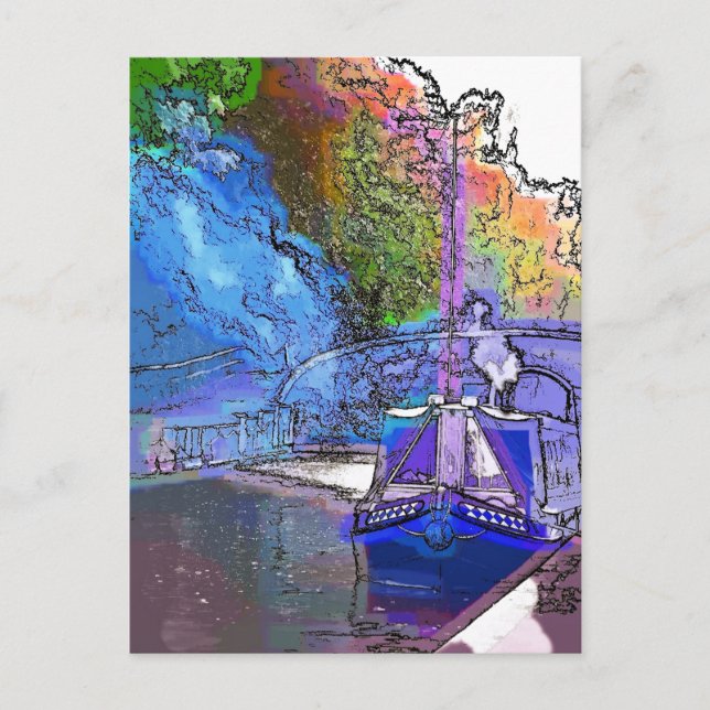 POSTAL NARROWBOATS (Anverso)