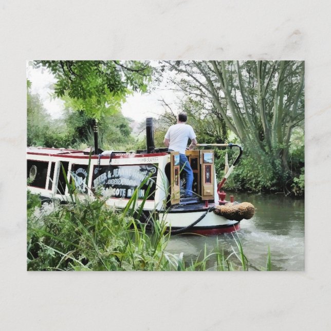 POSTAL NARROWBOATS (Anverso)