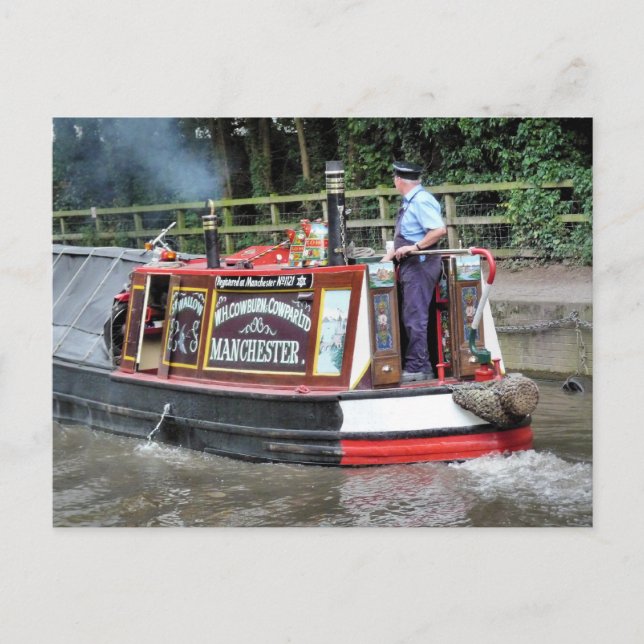 POSTAL NARROWBOATS (Anverso)