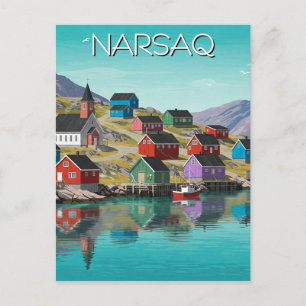 Postal Narsaq Greenland Travel