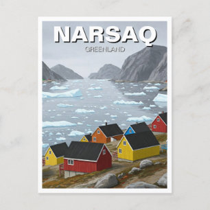 Postal Narsaq Greenland Travel