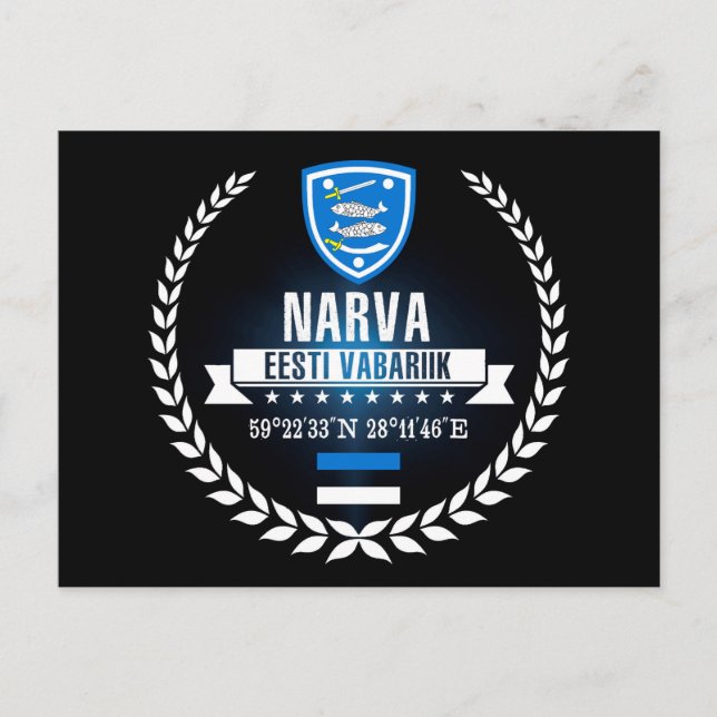 Postal Narva (Anverso)