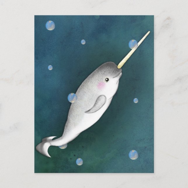 Postal Narwhal (Anverso)