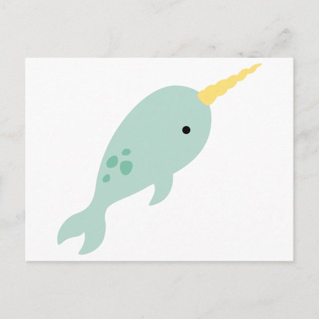 Postal Narwhal (Anverso)
