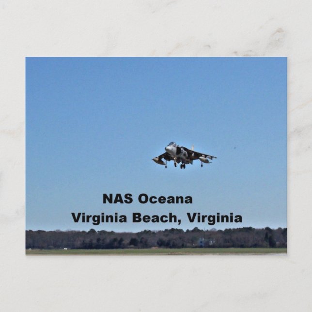 Postal NAS Oceana, Virginia Beach, Virginia (Anverso)