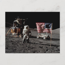 Postal NASA Apollo 17 lunar landing mission, 1972