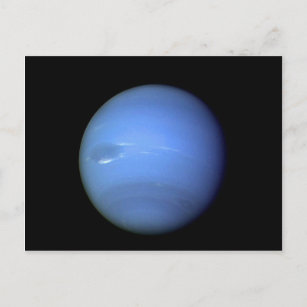Postal NASA del planeta de Neptuno