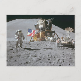 Postal Nasa Moon Landing Apollo 15 Módulo Lunar 1971