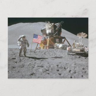 Postal Nasa Moon Landing Apollo 15 Módulo Lunar 1971