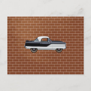 Postal Nash Metropolitano en blanco y negro