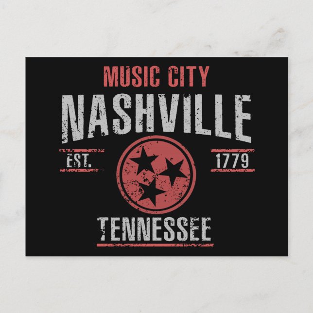 Postal Nashville (Anverso)