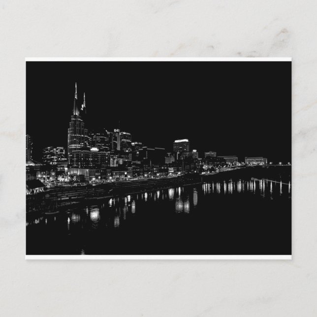 Postal Nashville De Noche (Anverso)