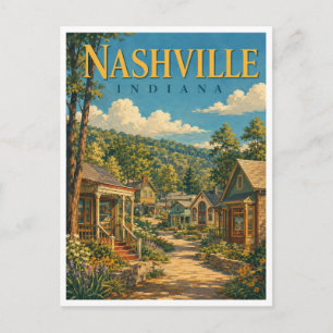 Postal Nashville Indiana Artist Village GeoSaga