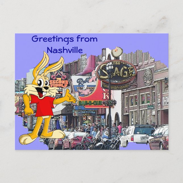 Postal Nashville - Postcard (Anverso)