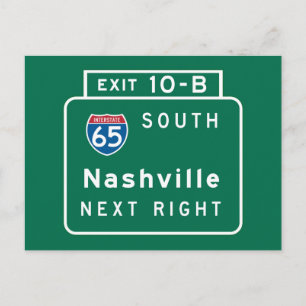 Postal Nashville, Rótulo TN Road