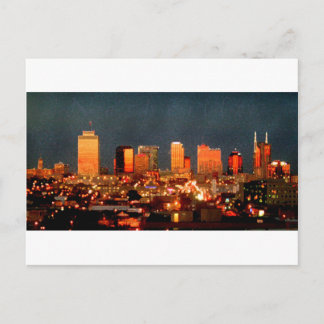 Postal Nashville Sunset Skyline