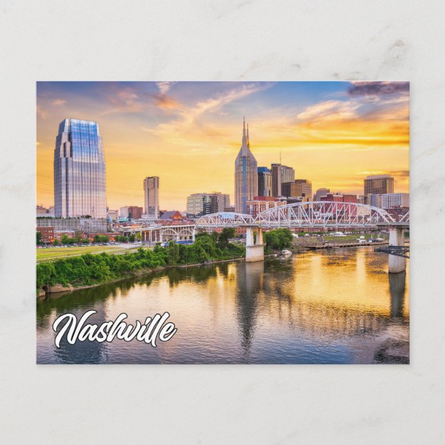 Postal Nashville, Tennessee, Estados Unidos (Anverso)