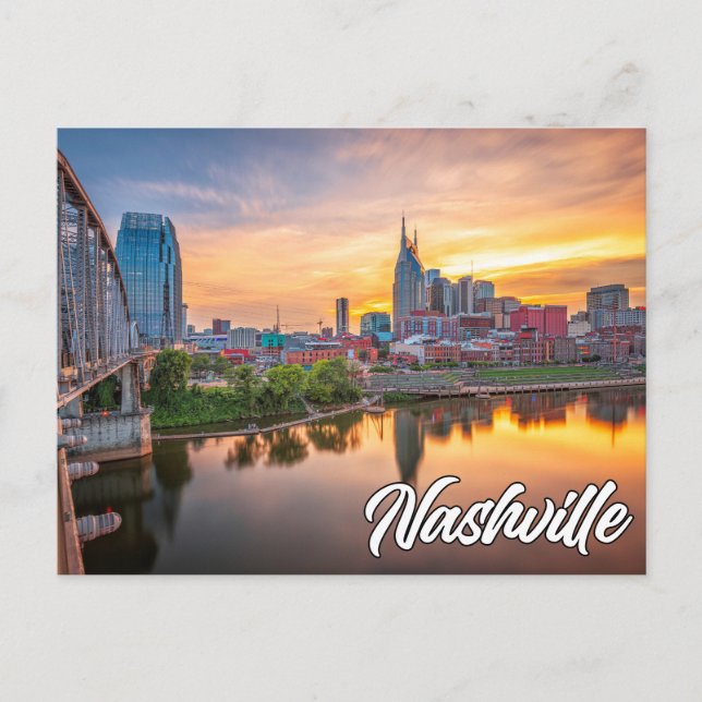 Postal Nashville, Tennessee, Estados Unidos (Anverso)