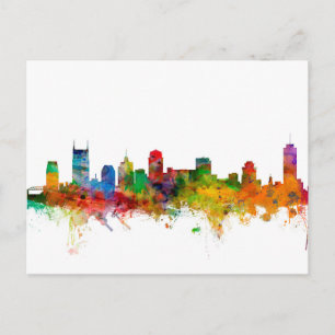 Postal Nashville Tennessee Skyline