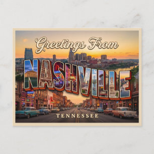 Postal Nashville Tennessee Viajes
