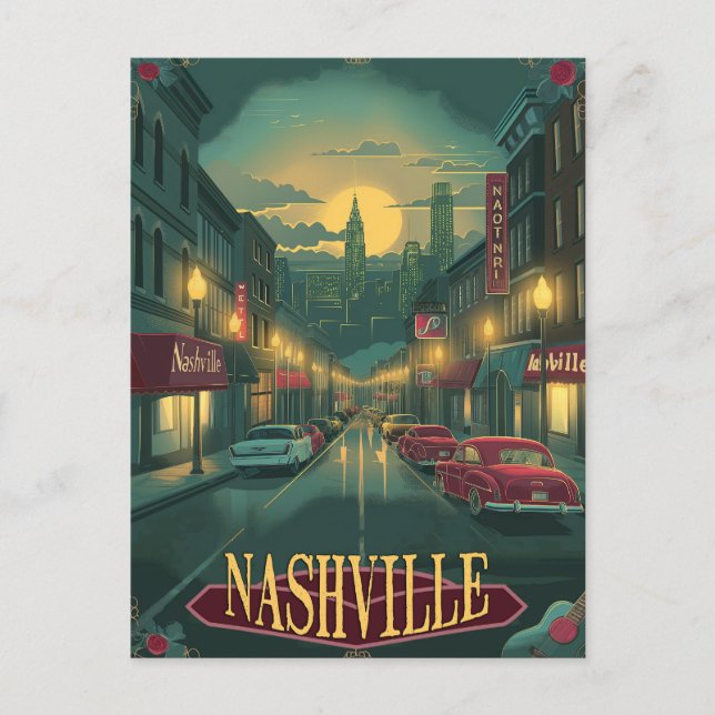 Postal Nashville, Tennessee | Vintage (Anverso)