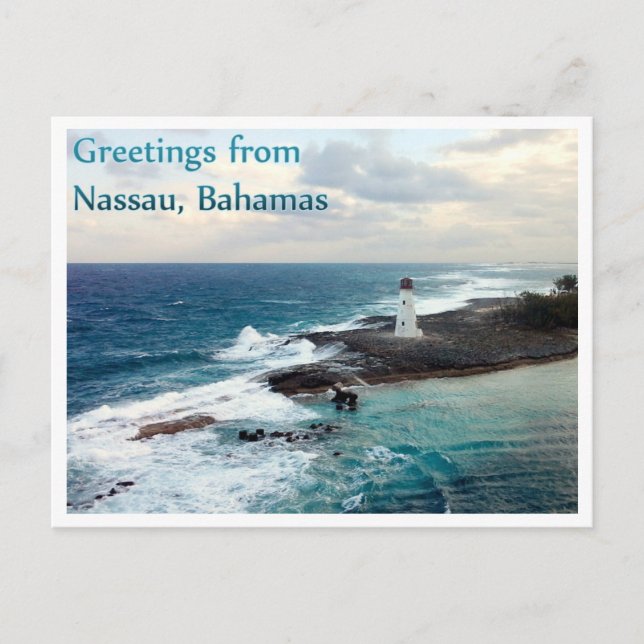 Postal Nassau, Bahamas (Anverso)