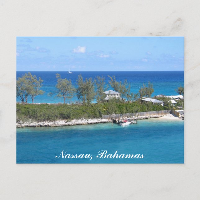 Postal Nassau, Bahamas (Anverso)