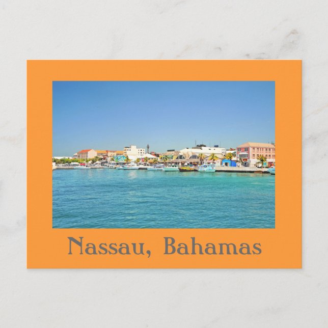 Postal Nassau, Bahamas (Anverso)
