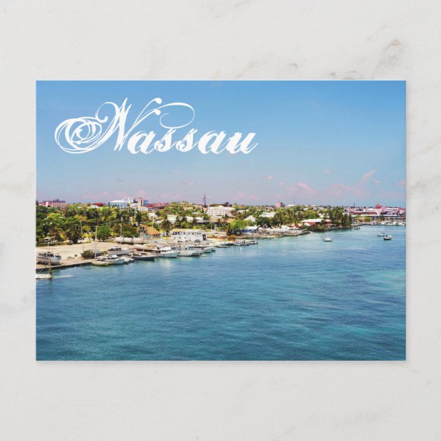 Postal Nassau, Bahamas (Anverso)