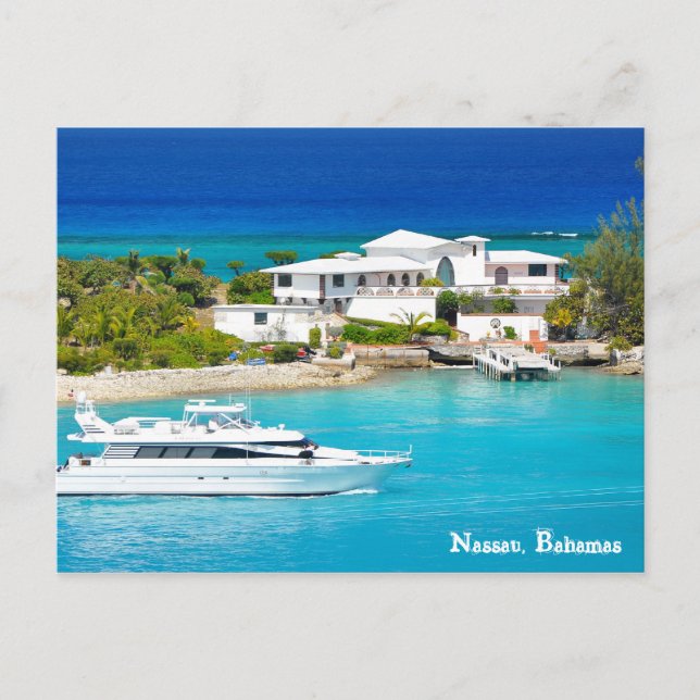 Postal Nassau, Bahamas (Anverso)